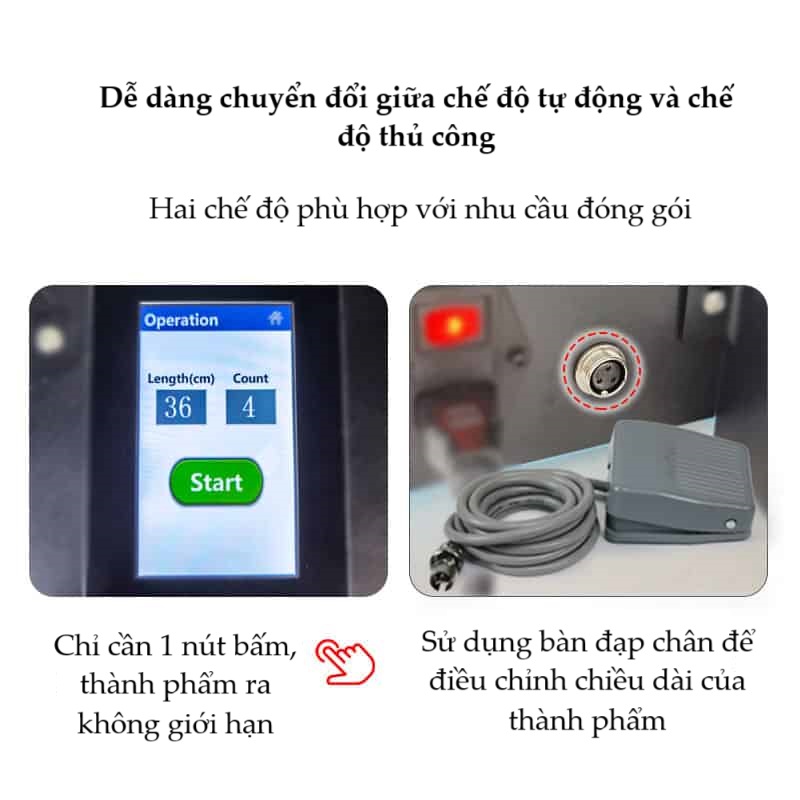 máy tạo giấy đệm khí chèn hàng